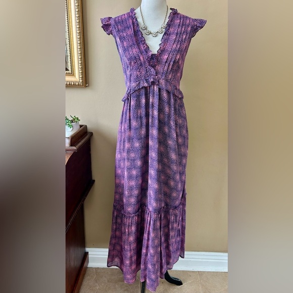 Banjanan Purple and Pink Maxi Dress - Picture 3 of 16